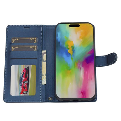 LC.IMEEKE L2 Series for iPhone 16 Pro Max Case PU Leather Wallet Detachable Magnetic Phone Cover