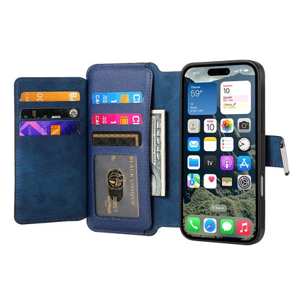CASENEO MW-02 For iPhone 16 Pro Max Leather Case Detachable Magnetic Phone Cover