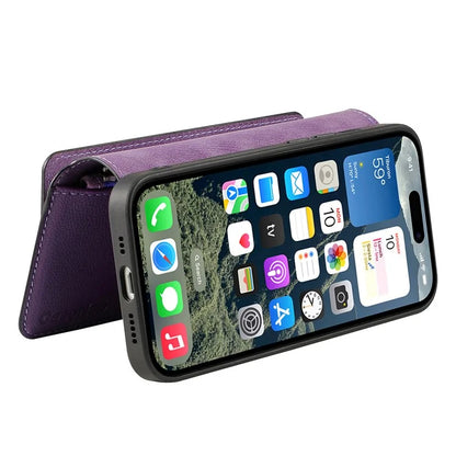 CASENEO MW-02 For iPhone 16 Pro Max Leather Case Detachable Magnetic Phone Cover