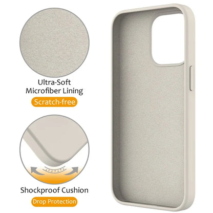 For iPhone 16 Pro Case Compatible with MagSafe Kickstand PC + Silicone Phone Cover