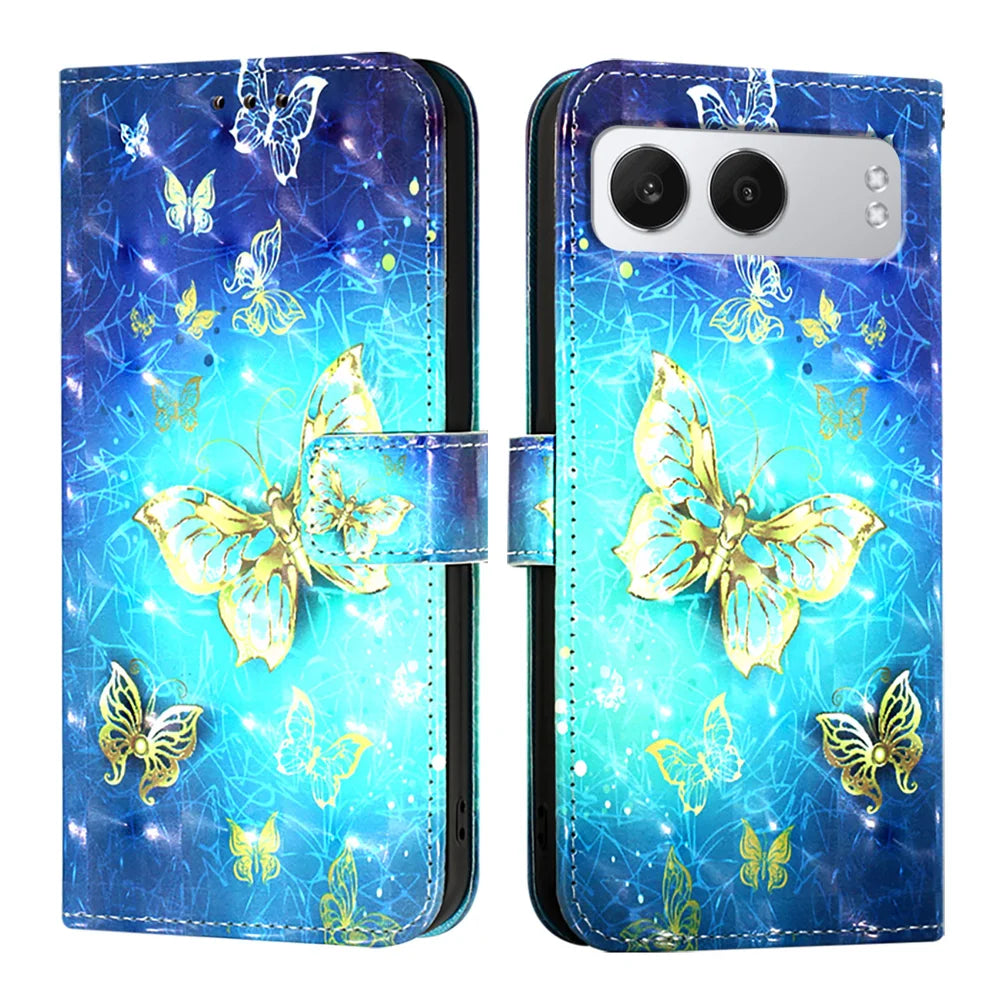 For OnePlus Nord 4 Leather Case YB Pattern Printing Leather Series-2 Pattern Printing Wallet Stand Cover