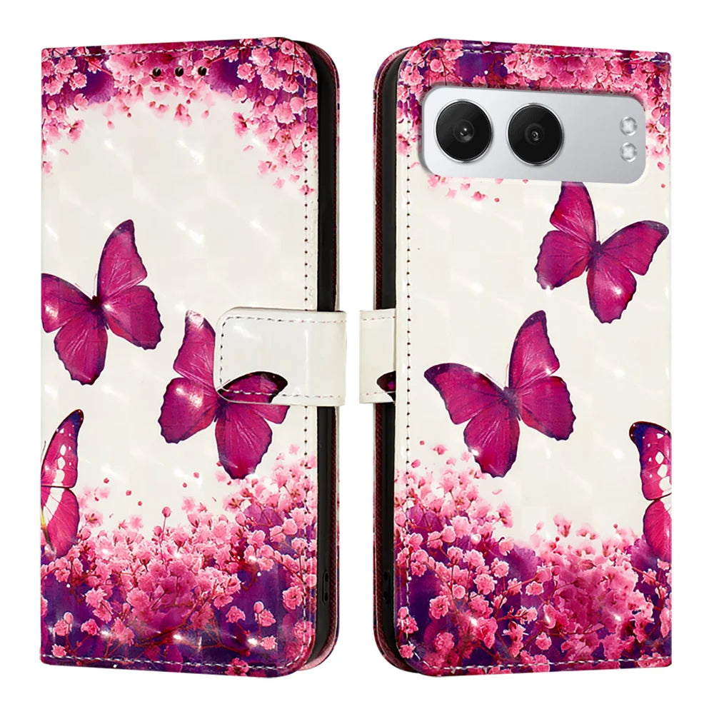 For OnePlus Nord 4 Leather Case YB Pattern Printing Leather Series-2 Pattern Printing Wallet Stand Cover