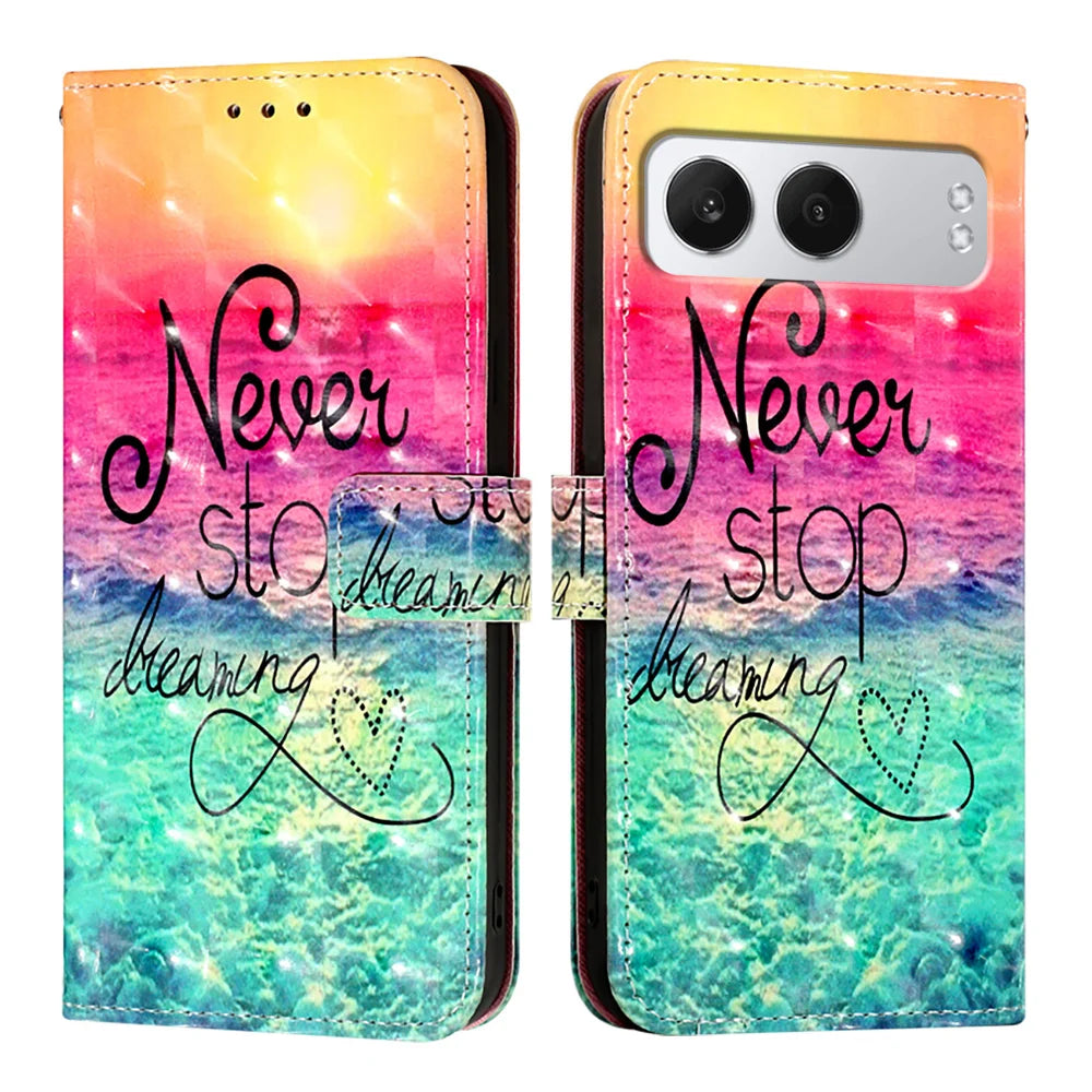 For OnePlus Nord 4 Leather Case YB Pattern Printing Leather Series-2 Pattern Printing Wallet Stand Cover