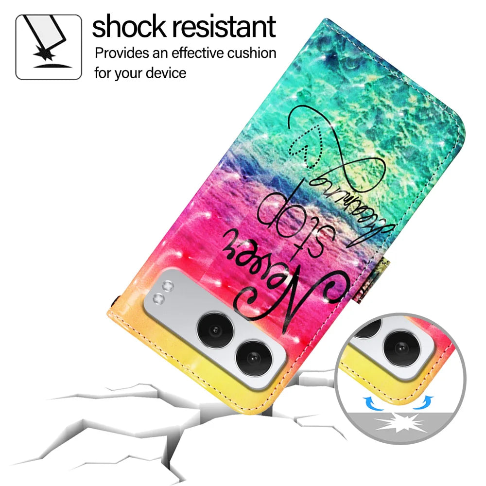 For OnePlus Nord 4 Leather Case YB Pattern Printing Leather Series-2 Pattern Printing Wallet Stand Cover