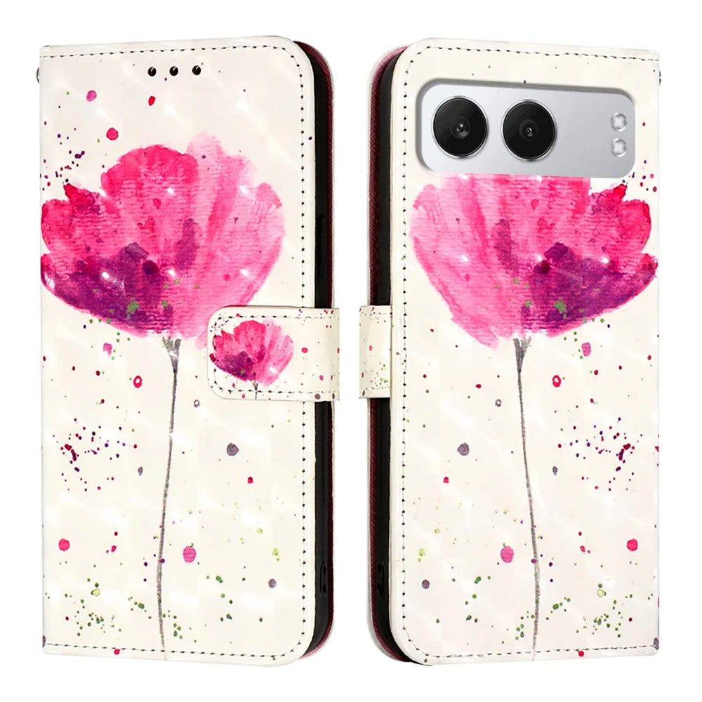 For OnePlus Nord 4 Leather Case YB Pattern Printing Leather Series-2 Pattern Printing Wallet Stand Cover