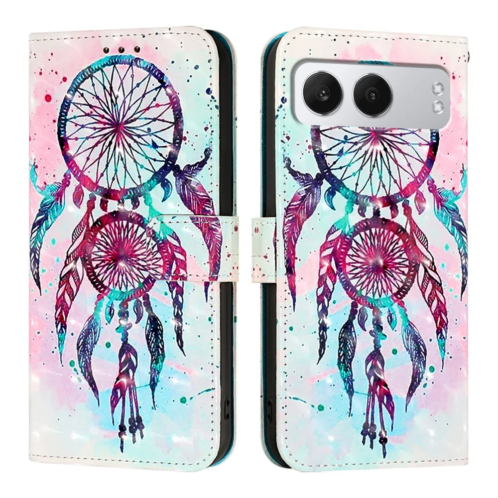 For OnePlus Nord 4 Leather Case YB Pattern Printing Leather Series-2 Pattern Printing Wallet Stand Cover
