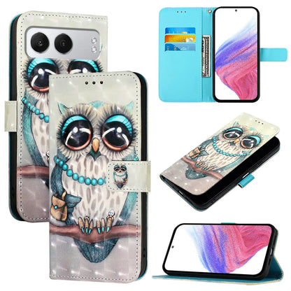 For OnePlus Nord 4 Leather Case YB Pattern Printing Leather Series-2 Pattern Printing Wallet Stand Cover