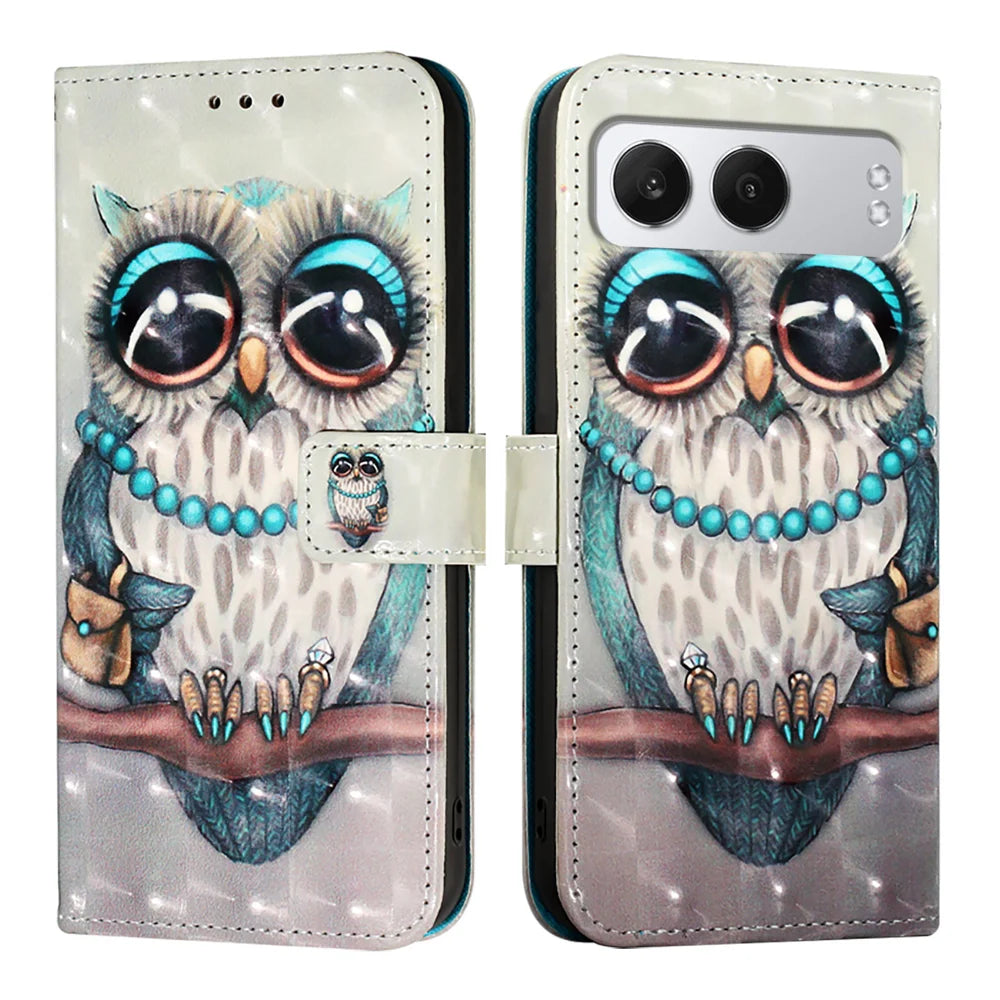 For OnePlus Nord 4 Leather Case YB Pattern Printing Leather Series-2 Pattern Printing Wallet Stand Cover