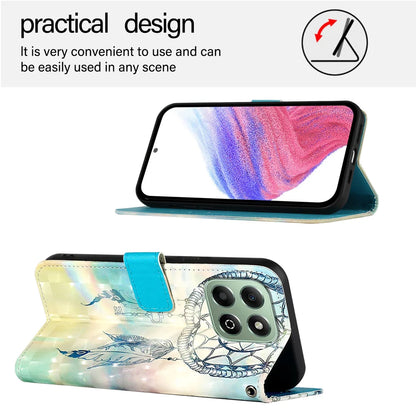 For Honor X6b 4G Leather Case YB Pattern Printing Leather Series-2 Pattern Printing Wallet Stand Cover