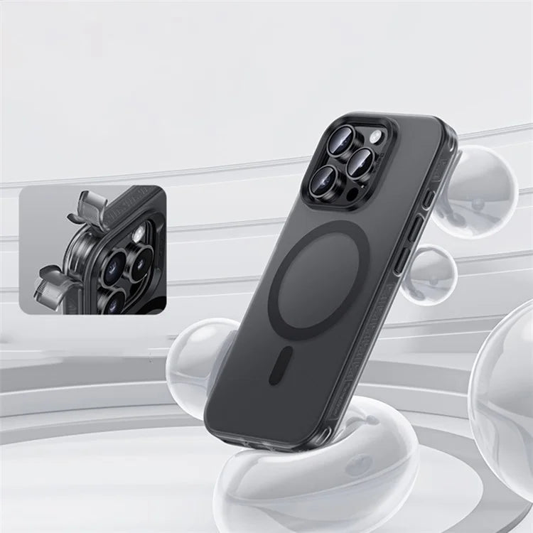 BENKS For iPhone 16 Pro Case PC+TPU Matte Magnetic Phone Cover Compatible with MagSafe