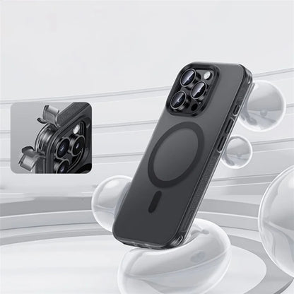 BENKS For iPhone 16 Pro Case PC+TPU Matte Magnetic Phone Cover Compatible with MagSafe