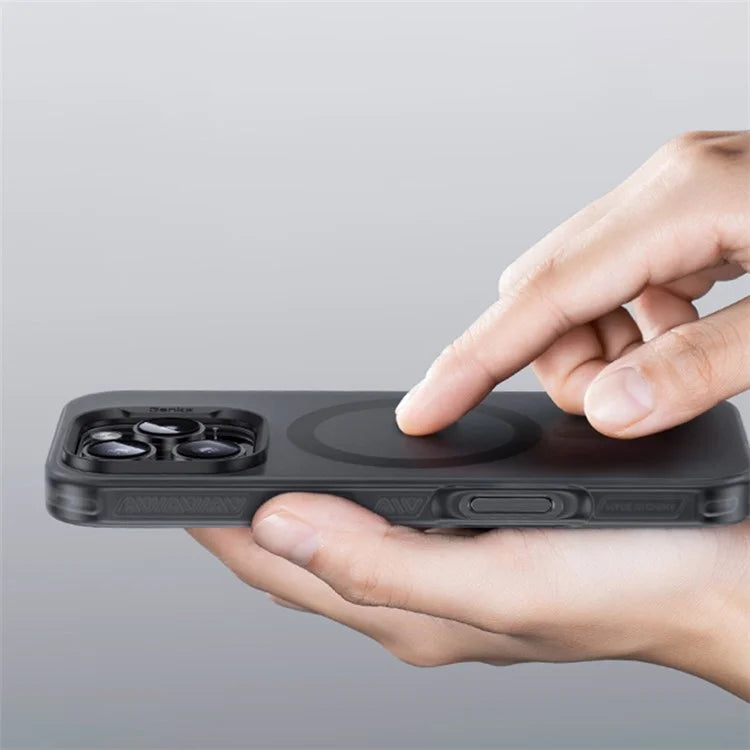 BENKS For iPhone 16 Pro Case PC+TPU Matte Magnetic Phone Cover Compatible with MagSafe