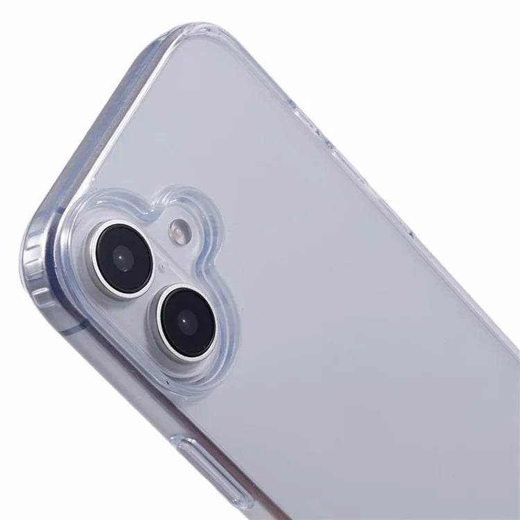 KIGC For iPhone 16 Clear Case TPU+PC Protective Shockproof Phone Cover
