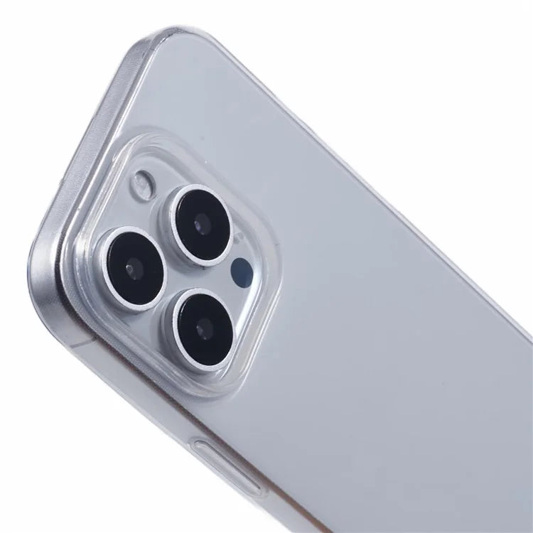 KIGC For iPhone 16 Pro Max Case Clear TPU Flexible Phone Cover