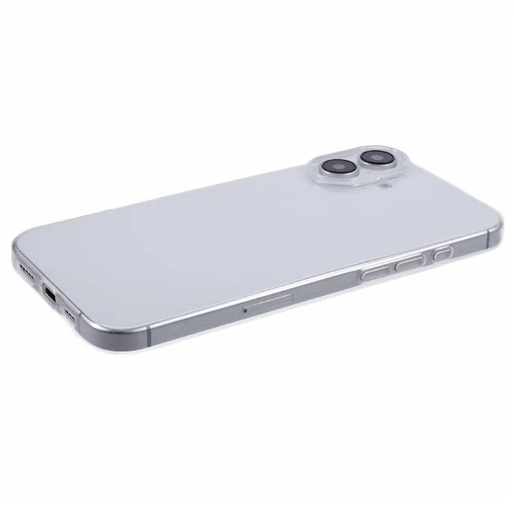 KIGC For iPhone 16 Case Clear TPU Flexible Phone Cover