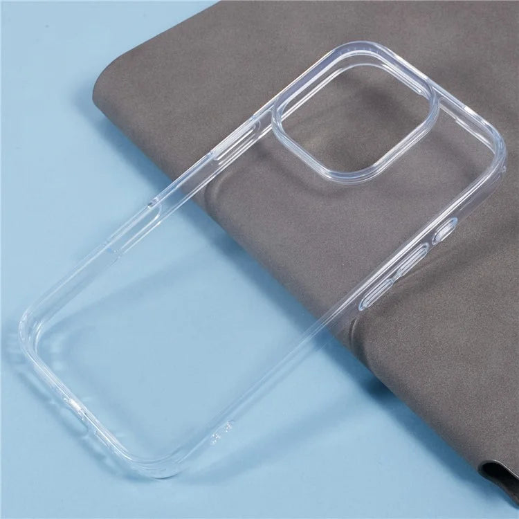 KIGC For iPhone 15 Pro Max Clear Case TPU+PC Protective Shockproof Phone Cover