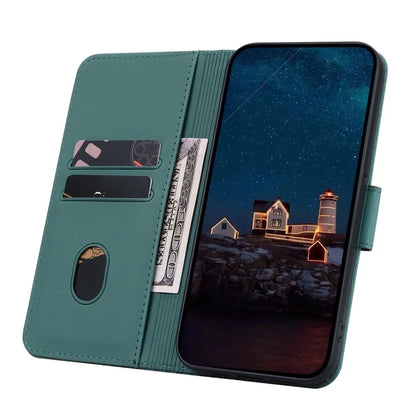 For Google Pixel 9 / Pixel 9 Pro Case Rhombus Pattern Leather Wallet Phone Cover