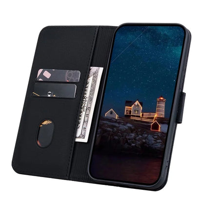 For Google Pixel 9 Pro XL Case Rhombus Pattern Leather Wallet Phone Cover