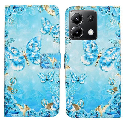 For Xiaomi Poco X6 5G / Redmi Note 13 Pro 5G Case 3D Creative Pattern PU Leather Stand Phone Cover