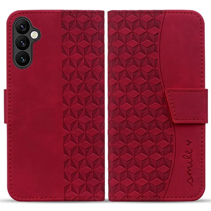 For Samsung Galaxy A16 5G Case Rhombus Pattern Leather Wallet Phone Cover