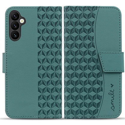 For Samsung Galaxy A16 5G Case Rhombus Pattern Leather Wallet Phone Cover