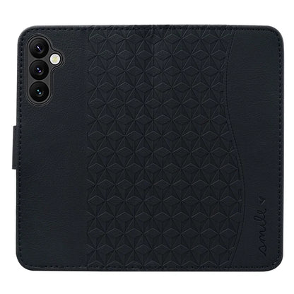 For Samsung Galaxy S24 FE Case Rhombus Pattern Leather Wallet Phone Cover