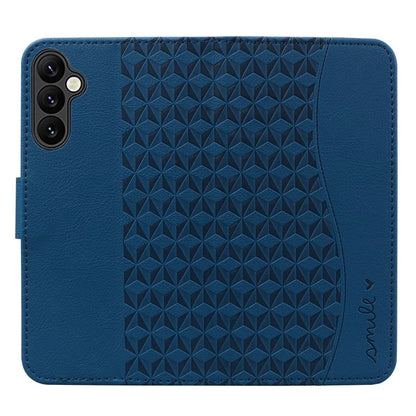 For Samsung Galaxy S24 FE Case Rhombus Pattern Leather Wallet Phone Cover