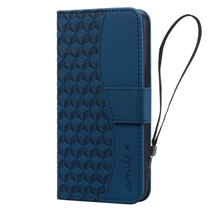 For Samsung Galaxy S24 FE Case Rhombus Pattern Leather Wallet Phone Cover