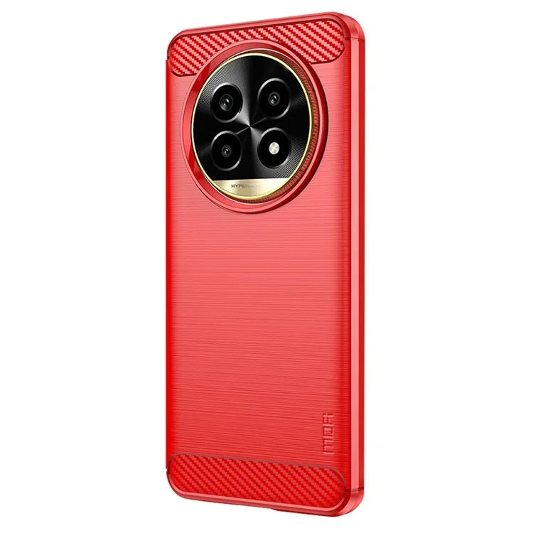 MOFI JK TPU Series-1 For Realme 13 Pro+ 5G / 13 Pro 5G Case Carbon Fiber Texture TPU Soft Phone Cover