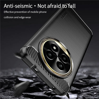 MOFI JK TPU Series-1 For Realme 13 Pro+ 5G / 13 Pro 5G Case Carbon Fiber Texture TPU Soft Phone Cover