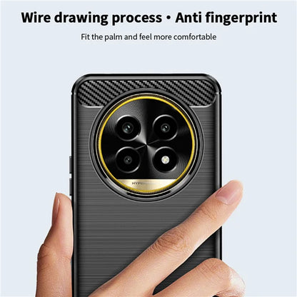 MOFI JK TPU Series-1 For Realme 13 Pro+ 5G / 13 Pro 5G Case Carbon Fiber Texture TPU Soft Phone Cover