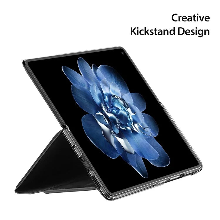 DUX DUCIS Bril Series for Xiaomi Mix Fold 4 5G Case Leather+PC Stand Phone Cover