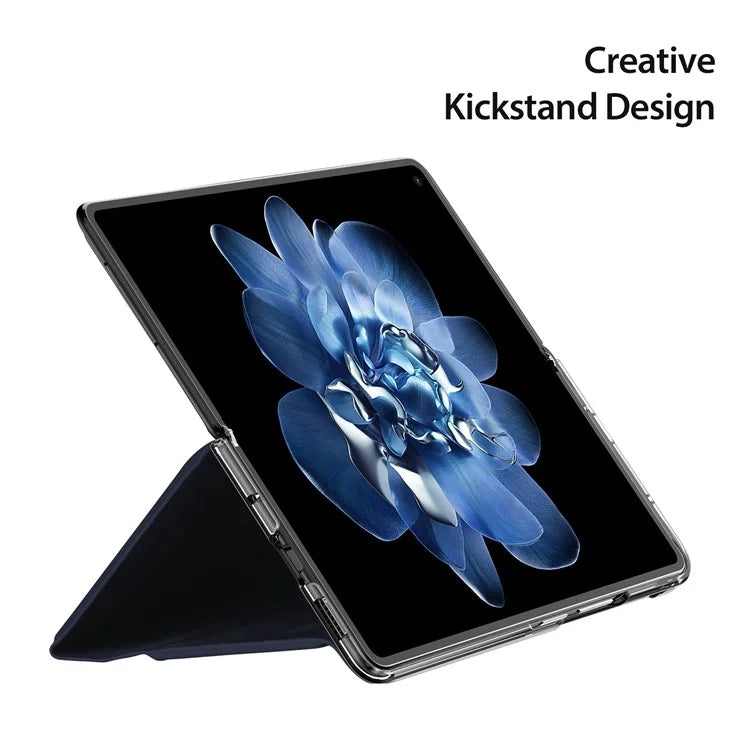 DUX DUCIS Bril Series for Xiaomi Mix Fold 4 5G Case Leather+PC Stand Phone Cover