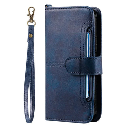 KT Leather Series-4 For iPhone 16 Pro Max Case 2 in 1 Detachable Wallet Leather Phone Cover