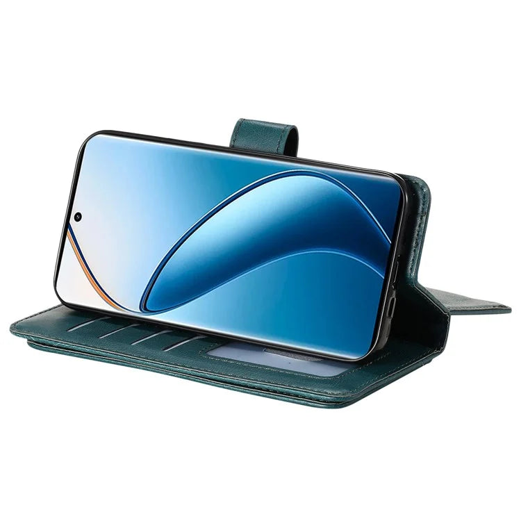 KT Multi-Functional Series-1 For Realme 13 Pro 5G / 13 Pro+ 5G / P1 Pro 5G / 12 Pro 5G / 12 Pro+ 5G Case 10 Card Holder Leather Phone Cover Stand