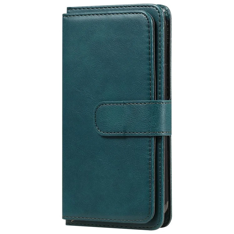 KT Multi-Functional Series-1 For Realme 13 Pro 5G / 13 Pro+ 5G / P1 Pro 5G / 12 Pro 5G / 12 Pro+ 5G Case 10 Card Holder Leather Phone Cover Stand