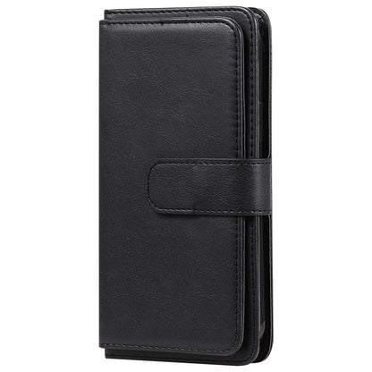 KT Multi-Functional Series-1 For Realme 13 Pro 5G / 13 Pro+ 5G / P1 Pro 5G / 12 Pro 5G / 12 Pro+ 5G Case 10 Card Holder Leather Phone Cover Stand