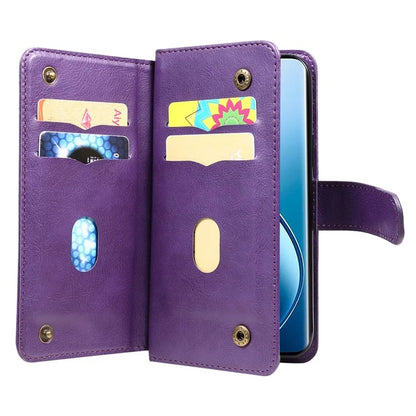 KT Multi-Functional Series-1 For Realme 13 Pro 5G / 13 Pro+ 5G / P1 Pro 5G / 12 Pro 5G / 12 Pro+ 5G Case 10 Card Holder Leather Phone Cover Stand