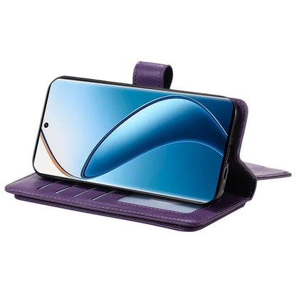 KT Multi-Functional Series-1 For Realme 13 Pro 5G / 13 Pro+ 5G / P1 Pro 5G / 12 Pro 5G / 12 Pro+ 5G Case 10 Card Holder Leather Phone Cover Stand