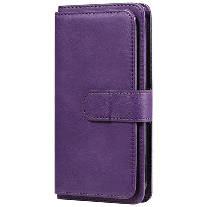 KT Multi-Functional Series-1 For Realme 13 Pro 5G / 13 Pro+ 5G / P1 Pro 5G / 12 Pro 5G / 12 Pro+ 5G Case 10 Card Holder Leather Phone Cover Stand