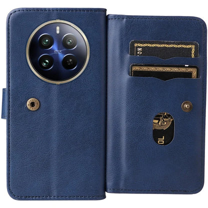 KT Multi-Functional Series-1 For Realme 13 Pro 5G / 13 Pro+ 5G / P1 Pro 5G / 12 Pro 5G / 12 Pro+ 5G Case 10 Card Holder Leather Phone Cover Stand