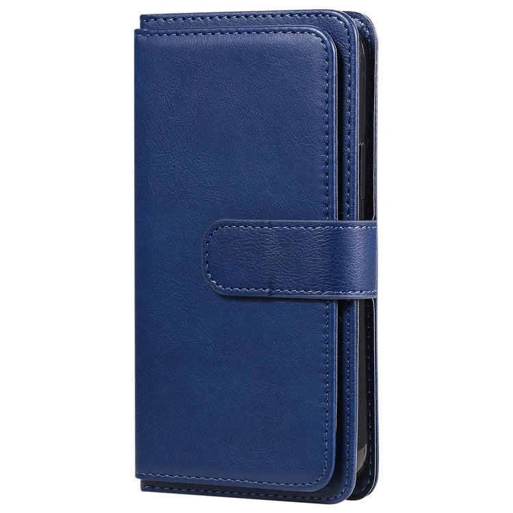 KT Multi-Functional Series-1 For Realme 13 Pro 5G / 13 Pro+ 5G / P1 Pro 5G / 12 Pro 5G / 12 Pro+ 5G Case 10 Card Holder Leather Phone Cover Stand