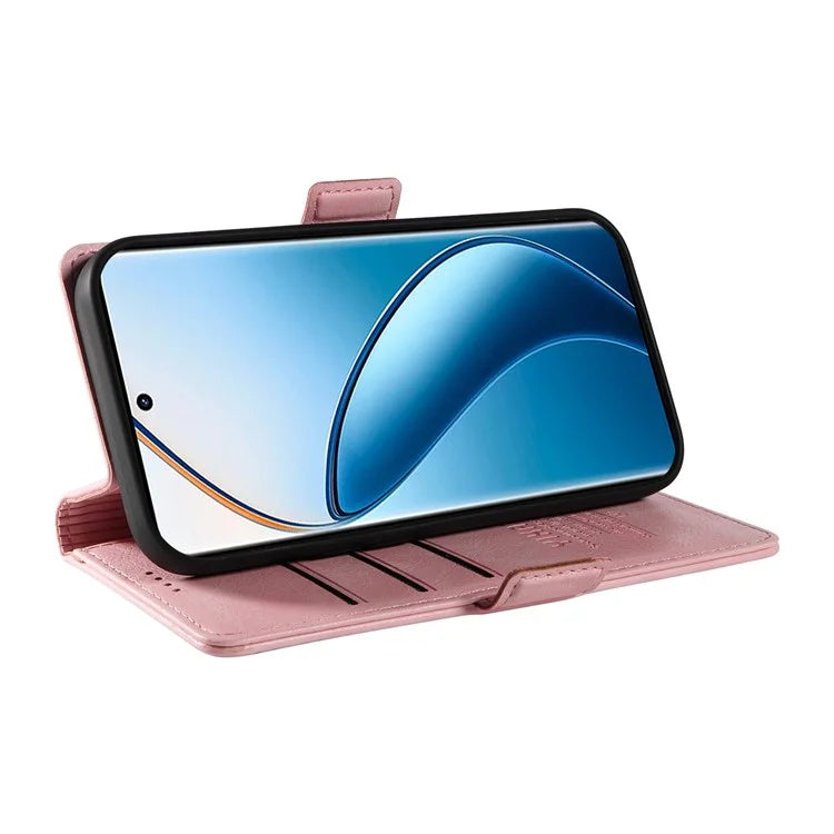 YIKATU YK-007 For Realme 13 Pro 5G / 13 Pro+ 5G / P1 Pro 5G / 12 Pro 5G / 12 Pro+ 5G Case Side Buckle PU Leather Phone Cover Litchi Texture