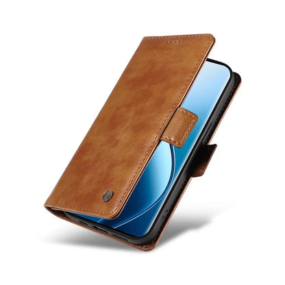 YIKATU YK-007 For Realme 13 Pro 5G / 13 Pro+ 5G / P1 Pro 5G / 12 Pro 5G / 12 Pro+ 5G Case Side Buckle PU Leather Phone Cover Litchi Texture