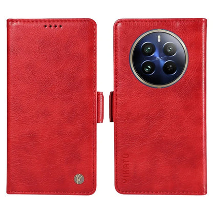 YIKATU YK-007 For Realme 13 Pro 5G / 13 Pro+ 5G / P1 Pro 5G / 12 Pro 5G / 12 Pro+ 5G Case Side Buckle PU Leather Phone Cover Litchi Texture