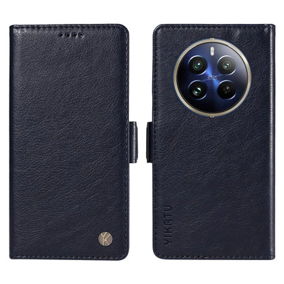 YIKATU YK-007 For Realme 13 Pro 5G / 13 Pro+ 5G / P1 Pro 5G / 12 Pro 5G / 12 Pro+ 5G Case Side Buckle PU Leather Phone Cover Litchi Texture
