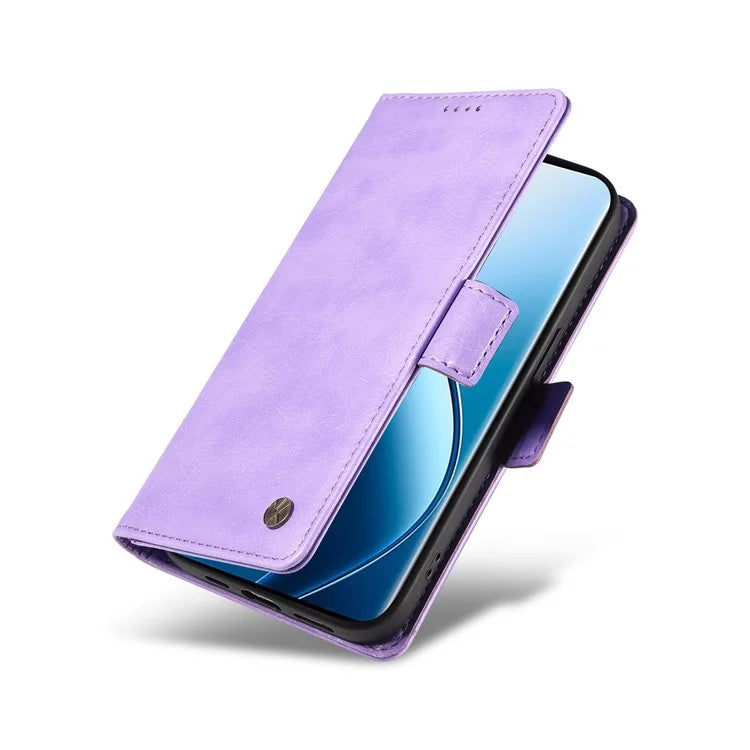 YIKATU YK-007 For Realme 13 Pro 5G / 13 Pro+ 5G / P1 Pro 5G / 12 Pro 5G / 12 Pro+ 5G Case Side Buckle PU Leather Phone Cover Litchi Texture