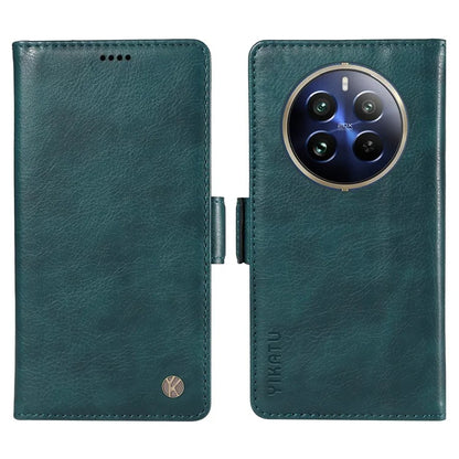 YIKATU YK-007 For Realme 13 Pro 5G / 13 Pro+ 5G / P1 Pro 5G / 12 Pro 5G / 12 Pro+ 5G Case Side Buckle PU Leather Phone Cover Litchi Texture