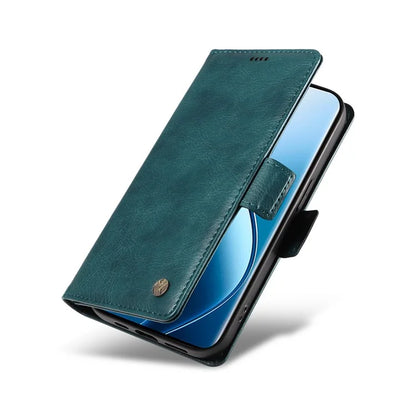 YIKATU YK-007 For Realme 13 Pro 5G / 13 Pro+ 5G / P1 Pro 5G / 12 Pro 5G / 12 Pro+ 5G Case Side Buckle PU Leather Phone Cover Litchi Texture