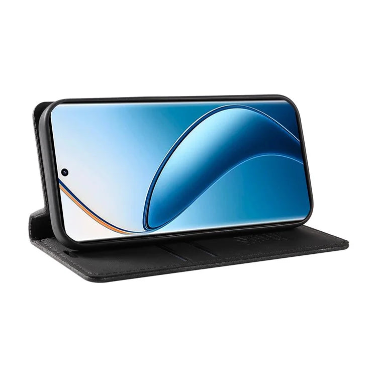 YIKATU YK-004 For Realme 13 Pro 5G / 13 Pro+ 5G / P1 Pro 5G / 12 Pro 5G / 12 Pro+ 5G Case Leather Skin-Touch Phone Cover Magnetic Auto-Absorbed